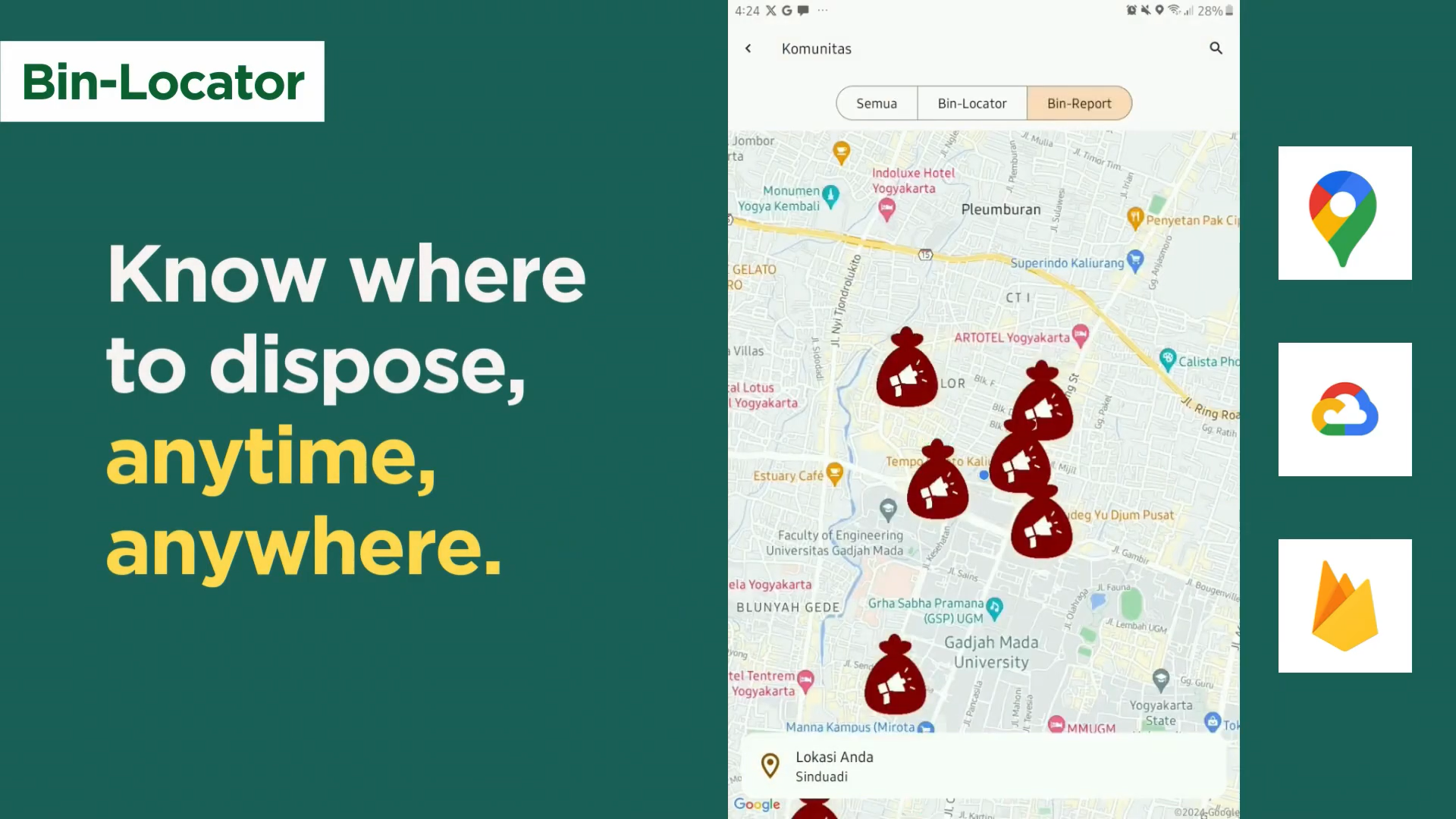 Bin-Locator Interface